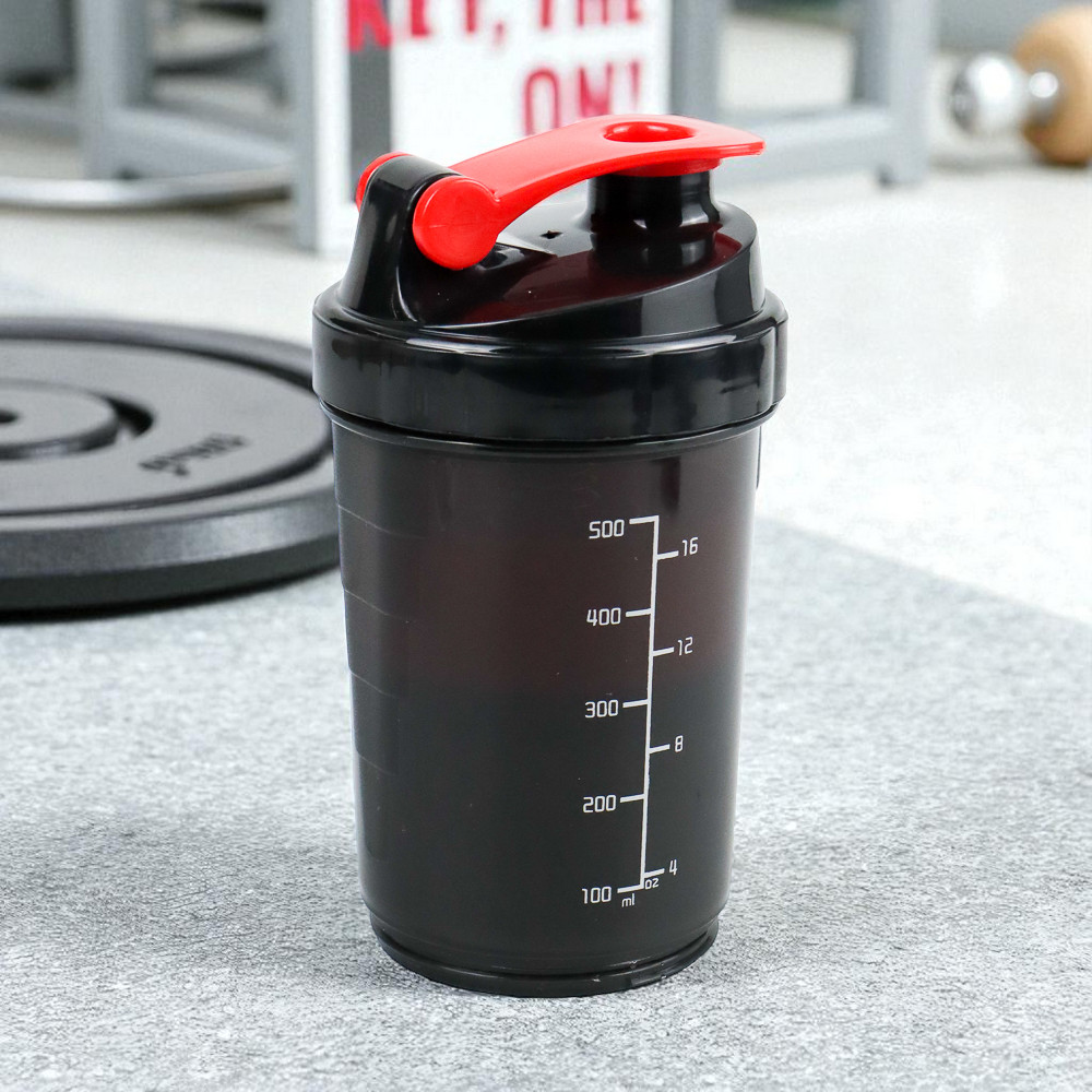 Gambar produk SPIDER Botol Minum Protein Shaker GYM Fitness Bottle BPA Free 500ml - SPB01