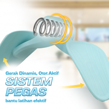 Gambar produk FT Hip Trainer Alat Fitness Senam Kegel Anti Slip Daya Baterai - HY-123