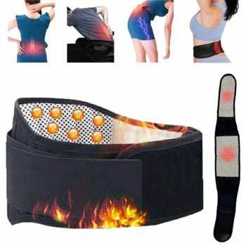 Gambar produk YUE Alat Pijat Sabuk Terapi Panas Pinggang Self Heating Lumbar Support XL - NJR-641