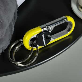 Gambar produk Taffware Gantungan Kunci Carabiner Keychain Clip Stainless Steel - A3746