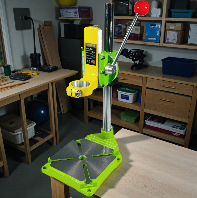 Gambar produk ALLSOME Bracket Bor Electric Drill Bench Clamp Stand - 6117