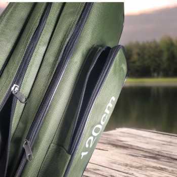 TaffSPORT Tas Pancing Tiga Layer Waterproof Fishing Rod Bag 120cm - MS20 Gambar produk TaffSPORT Tas Pancing Tiga Layer Waterproof Fishing Rod Bag 120cm - MS20