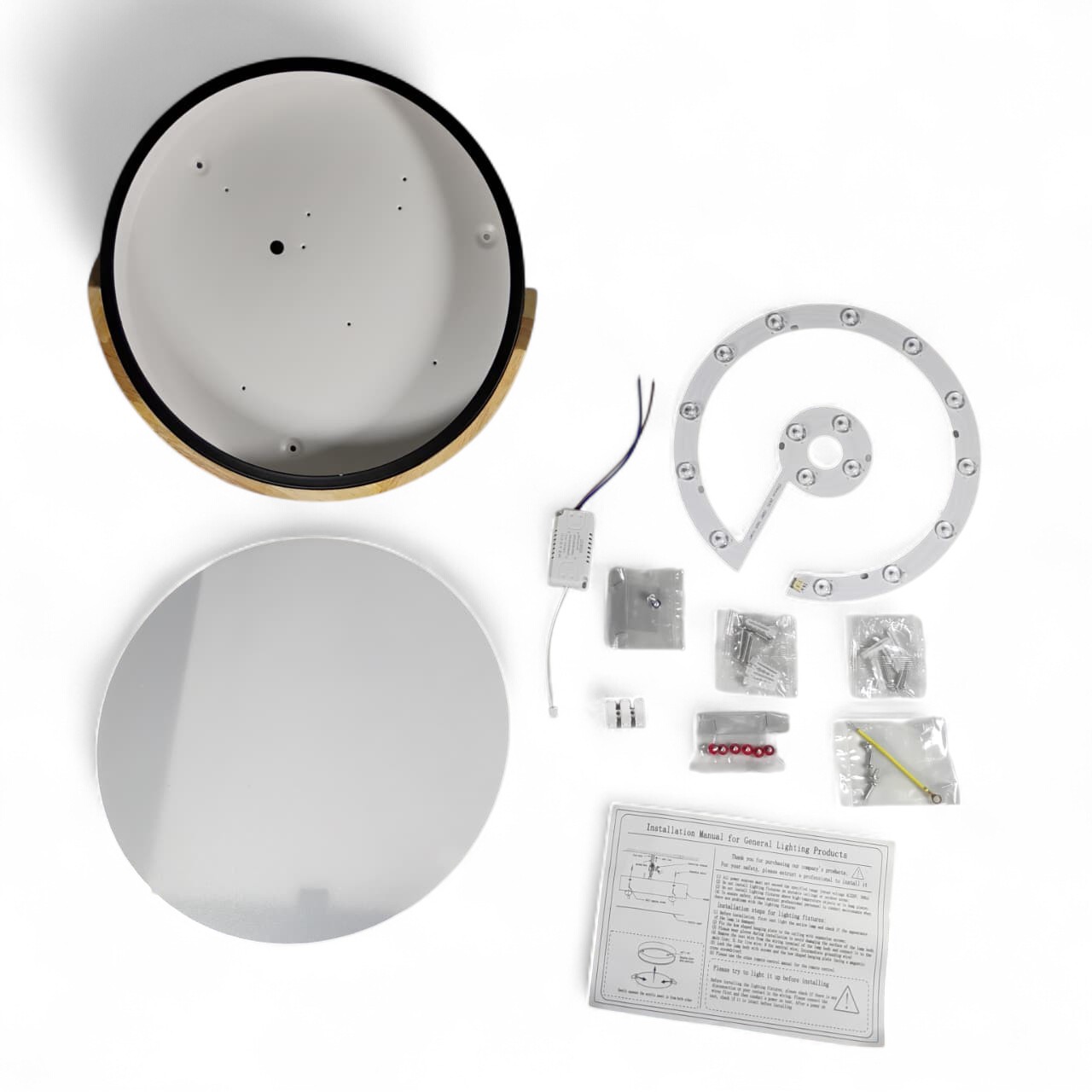 Gambar produk FEDIMA Lampu Plafon LED Ceiling Light Dimmable Natural White 30cm 24W - FD-340