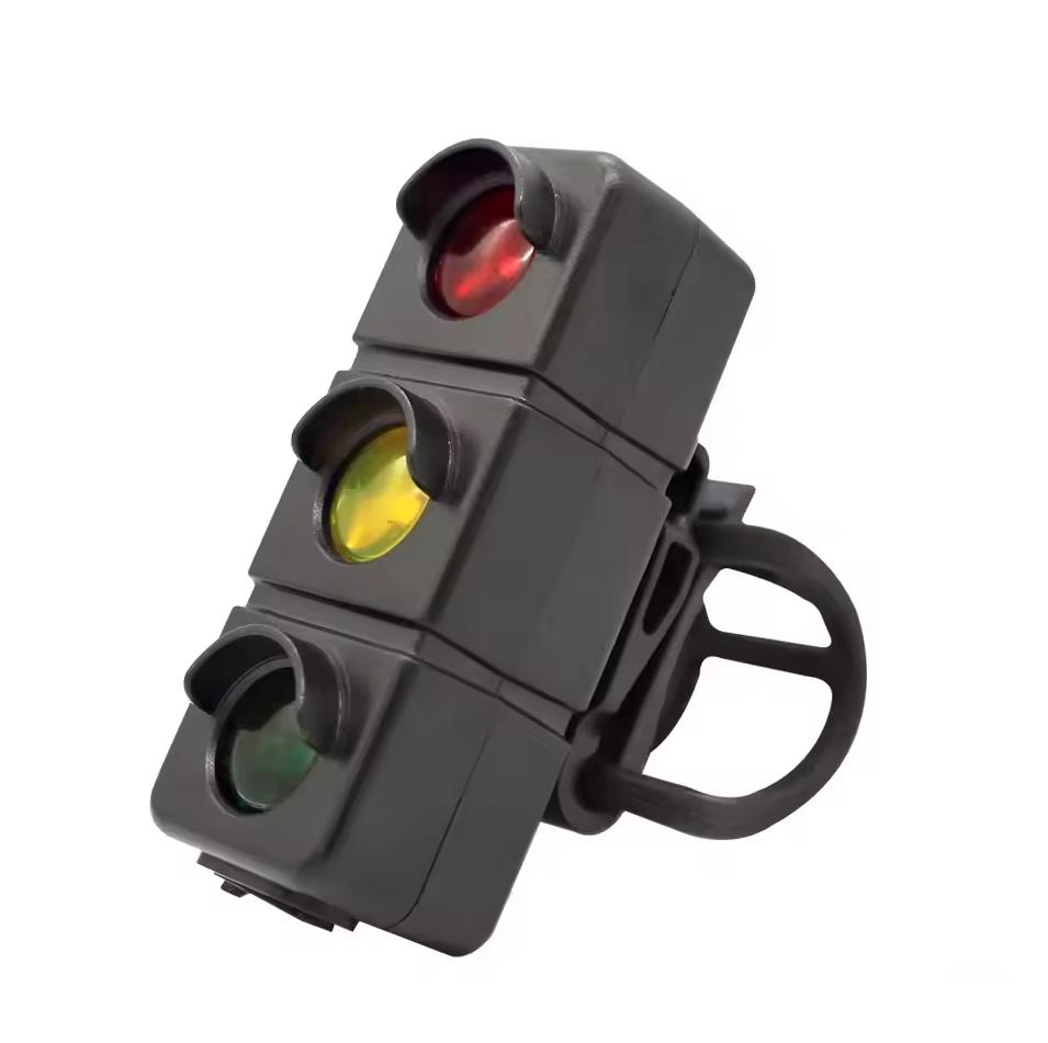 Gambar produk cycle zone Lampu Rambu Sepeda Aksesoris Warning Sign 7 Light Modes - 13320