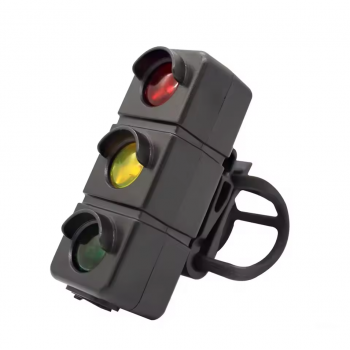 Gambar produk cycle zone Lampu Rambu Sepeda Aksesoris Warning Sign 7 Light Modes - 13320