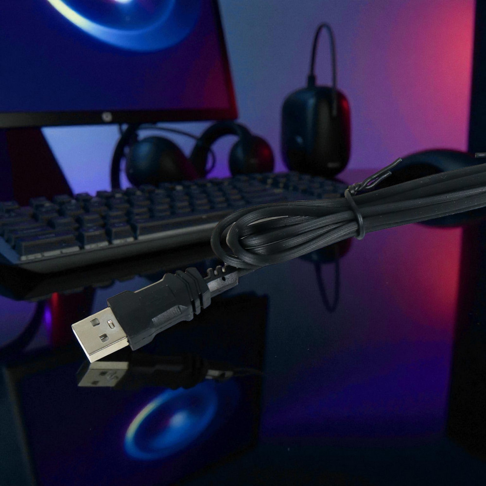 LDKai Gaming Keyboard RGB LED USB Wired - R260 Gambar produk LDKai Gaming Keyboard RGB LED USB Wired - R260