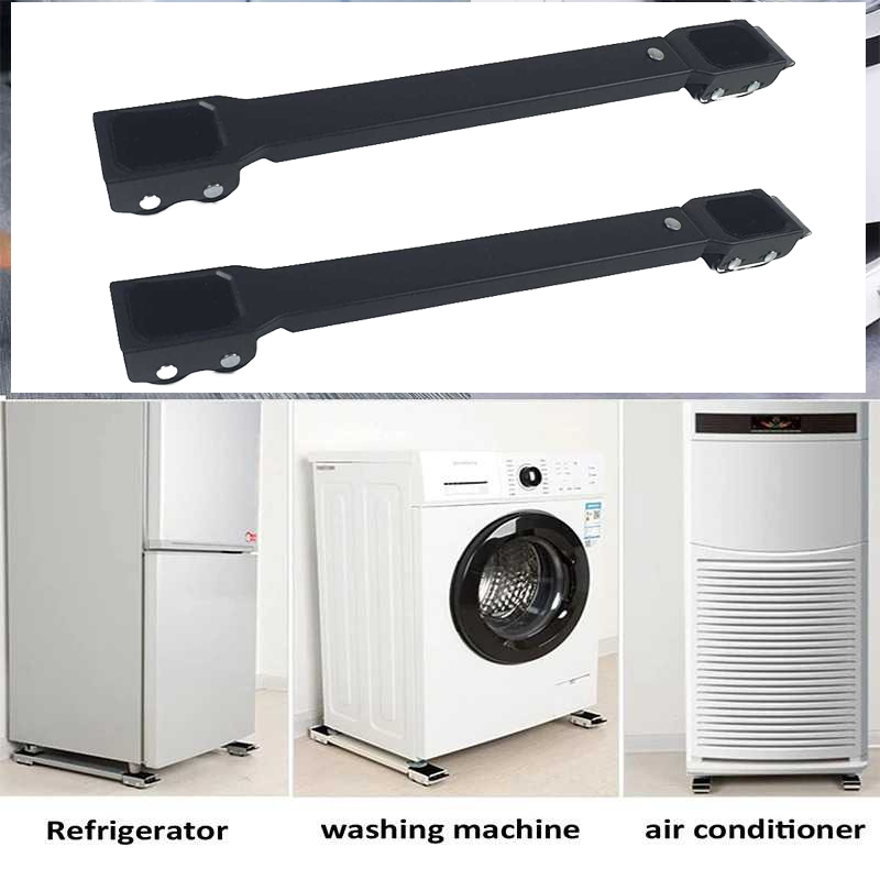 Gambar produk OIMG Alas Roda Kulkas Mesin Cuci Stand Moveable Roller 70cm 2 PCS - OMG17