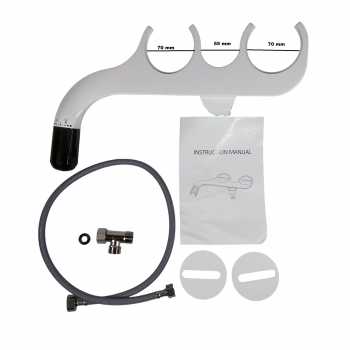 Samodra Semprotan Kloset Duduk Shower Bidet 2 Hole 2 Mode Right Hand - SM-2 Gambar produk Samodra Semprotan Kloset Duduk Shower Bidet 2 Hole 2 Mode Right Hand - SM-2