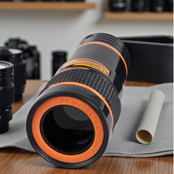Gambar produk MOONBIFFY Lensa Telephoto Smartphone Telescopic Lens Anti Glare 8X - DW4638