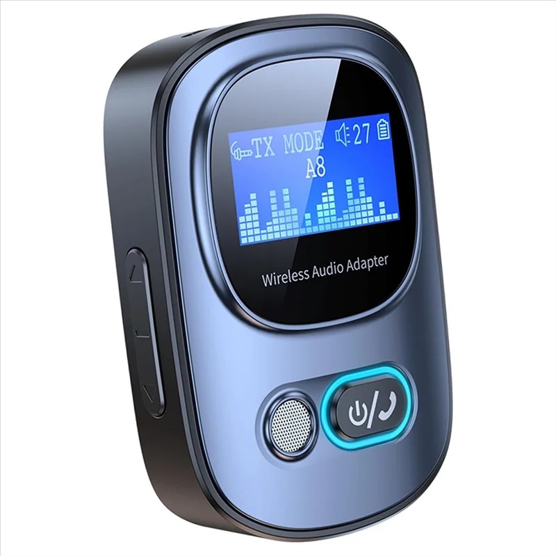 VIKEFON Bluetooth Adapter 2in1 Transmitter Receiver Audio 5.3 2.4GHz - T68 Gambar produk VIKEFON Bluetooth Adapter 2in1 Transmitter Receiver Audio 5.3 2.4GHz - T68