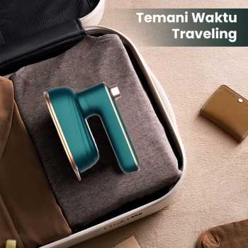 Gambar produk Karsah Setrika Mini Compact Ironing Handheld Semprot Air 38W 50ml - HX-6168