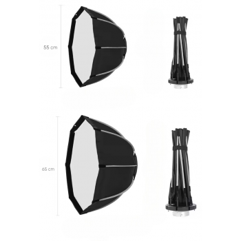 TRIOPO Softbox Octagonal Reflector Lighting Photography Bowens Mount 65cm - TR25 Gambar produk TRIOPO Softbox Octagonal Reflector Lighting Photography Bowens Mount 65cm - TR25