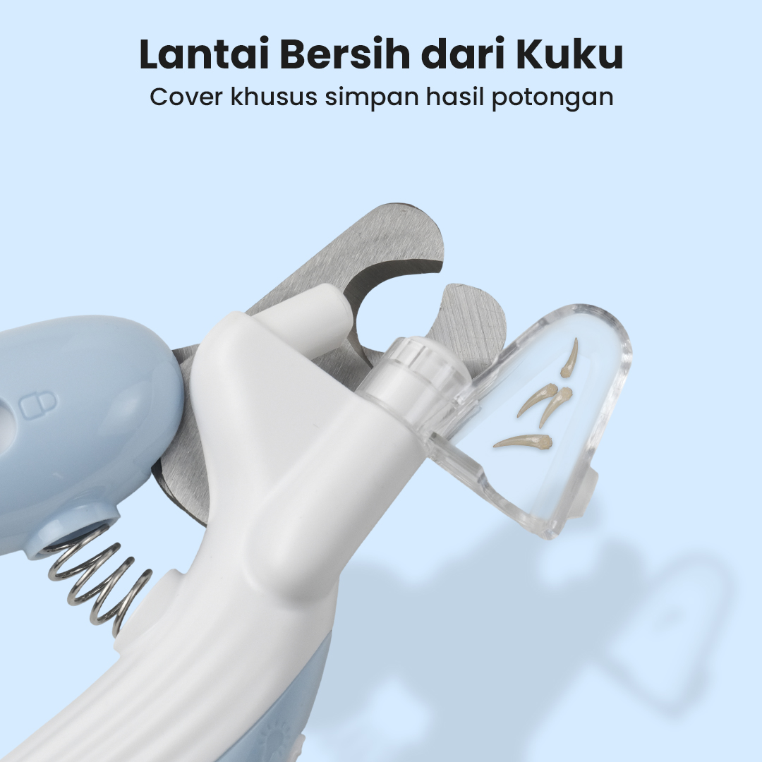 YIYUEQIANLI Pemotong Kuku Hewan Pet Dog Cat Nail Clipper LED - YIY001 Gambar produk YIYUEQIANLI Pemotong Kuku Hewan Pet Dog Cat Nail Clipper LED - YIY001