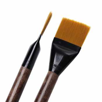 Gambar produk KISSHOME Kuas Pembersih Mesin Espresso Coffee Wooden Brush Cleaning - NA-429
