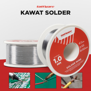 Taffware Kawat Timah Solder Flux Wire 1.0mm - HD-1
