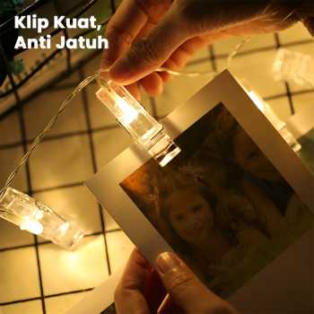 Gambar produk ANBLUB Lampu Hias Tumblr String Lights Clip Waterproof 20 LED 2M - 0606