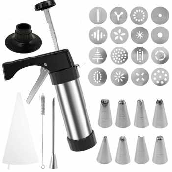 Chuerra Cetakan Kue Kering Semprit Churros Cookie Press Gun - CH-16 Gambar produk Chuerra Cetakan Kue Kering Semprit Churros Cookie Press Gun - CH-16