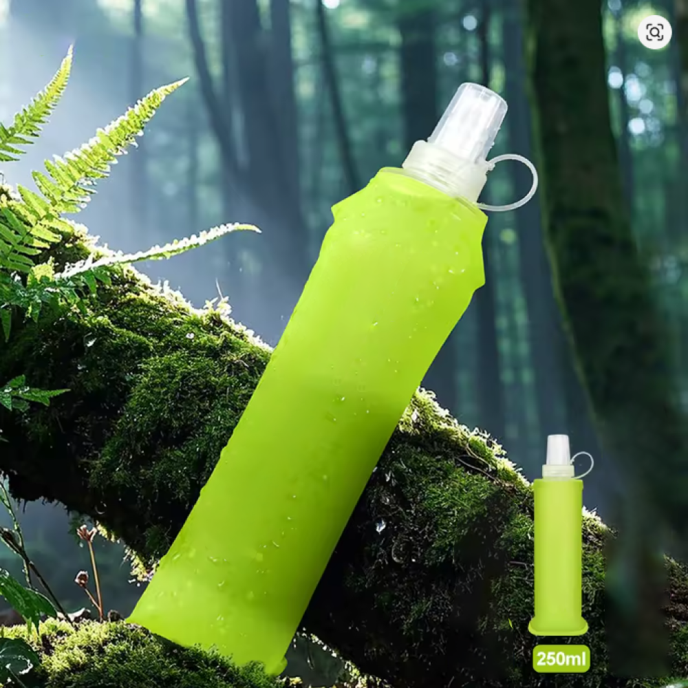 Gambar produk TaffSPORT Botol Minum Soft Flask Foldable Sport Water TPU 250ml - TF-25