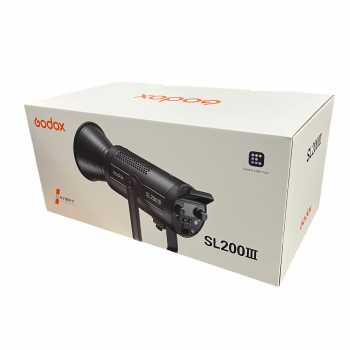 Godox Lampu Studio LED Fill Light 2.4G Wireless Bowens 5600K 215W - SL200III Gambar produk Godox Lampu Studio LED Fill Light 2.4G Wireless Bowens 5600K 215W - SL200III