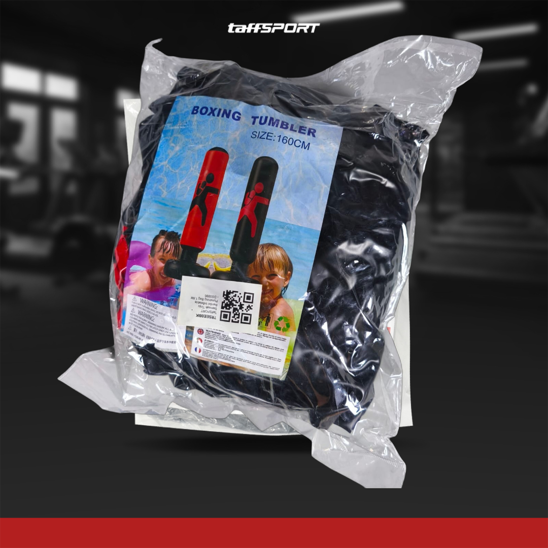 Gambar produk TaffSPORT Samsak Tinju Berdiri Inflatable Punching Bag 1.6M - DS0096