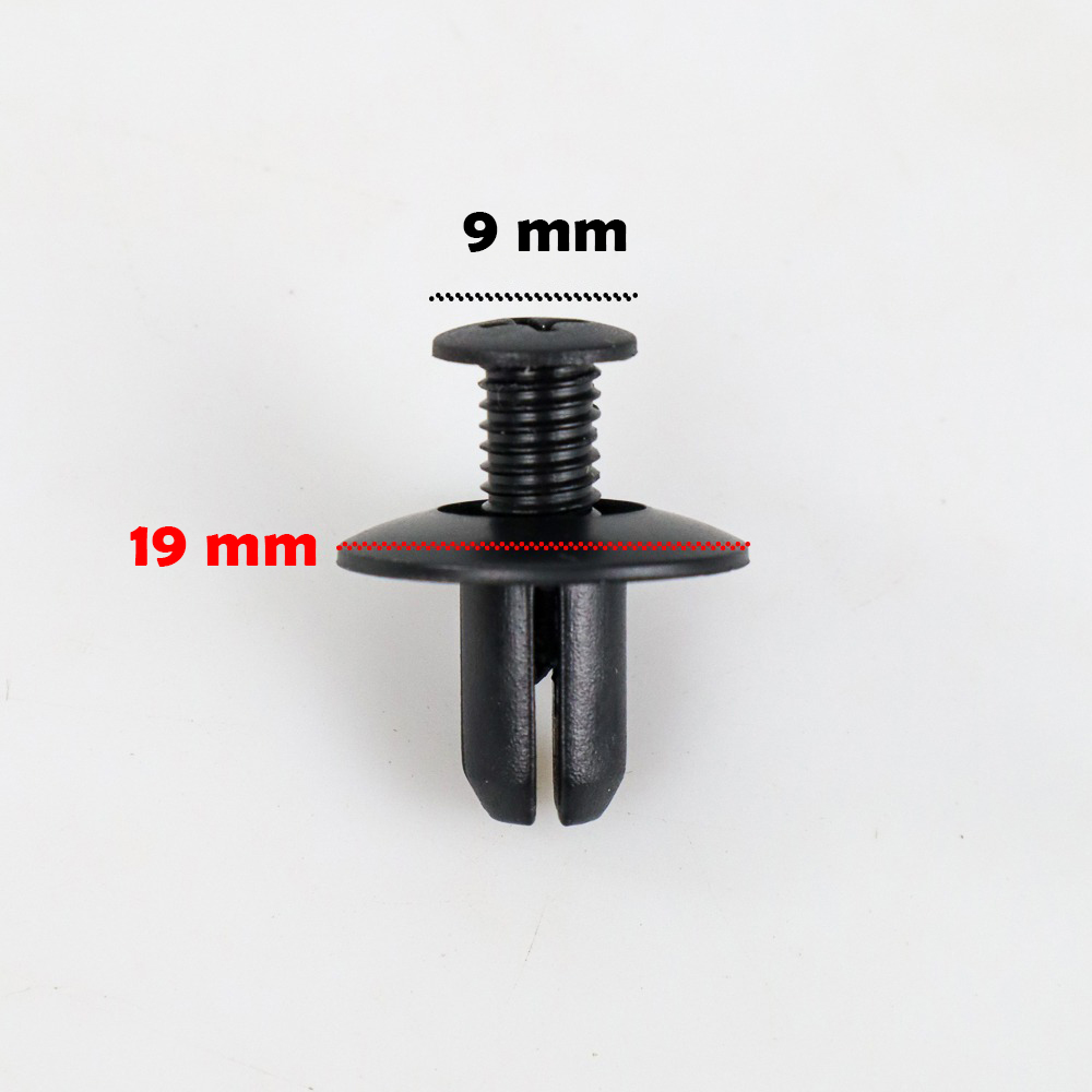 Gambar produk OTOHEROES Klip Kancing Plastic Car Buckle Rivet 19x9mm 20 PCS - 170