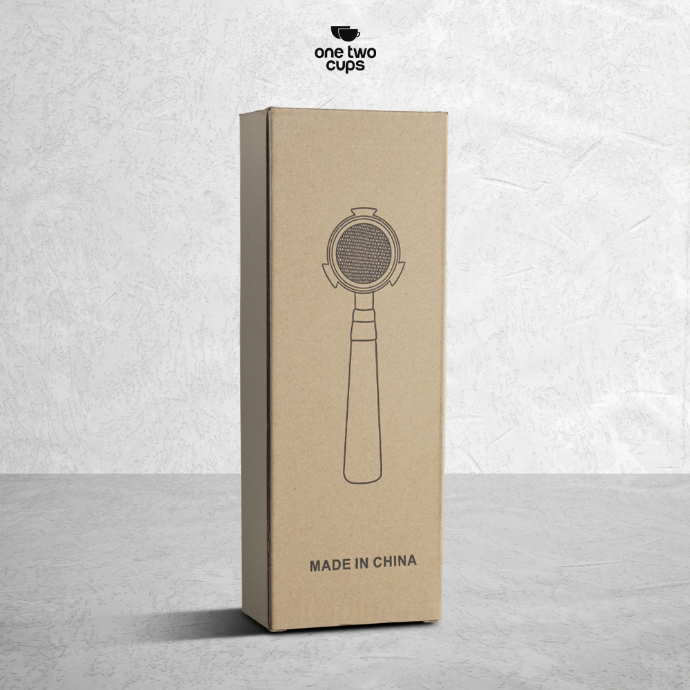 Gambar produk One Two Cups Bottomless Naked Portafilter Stainless 51mm for DeLonghi - CG-11