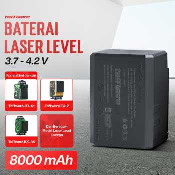 Taffware Baterai Laser Level 3D Isi Ulang Rechargeable Battery - BM02