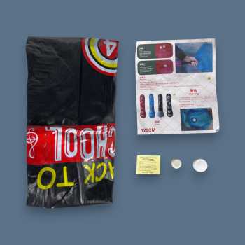 Gambar produk PUNCH Vertical Punching Bag Inflatable Samsak Tinju 1.2M Pattern Version - P-12