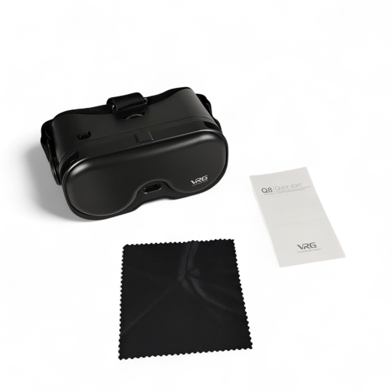 VRG VR Box 3D Virtual Reality Glasses Adjustable Panoramic AR HD - Q8 Gambar produk VRG VR Box 3D Virtual Reality Glasses Adjustable Panoramic AR HD - Q8