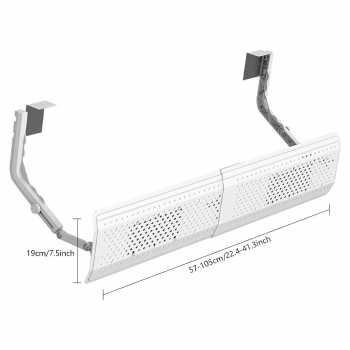 Gambar produk HOOVY Cover Angin AC Adjustable Windshield Deflector 105x19cm - HV10
