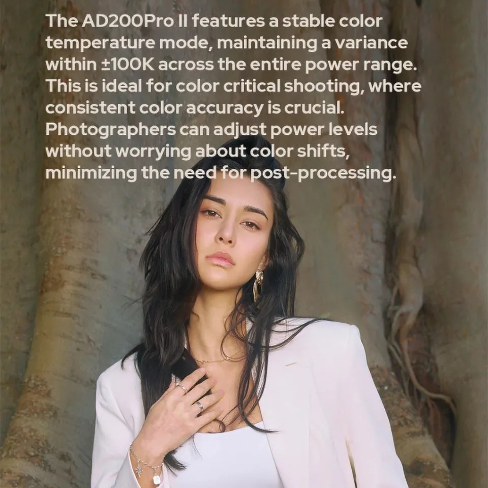 Gambar produk Godox Flash Camera Wireless 2.4GHz TTL 3in1 Color 2980mAh 200Ws - AD200PROII