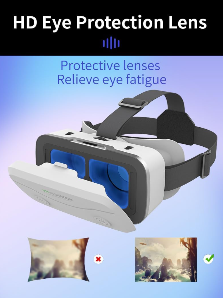 Gambar produk Shinecon VR Box 3D IMAX Giant Screen Headset Virtual Reality Glasses - G15
