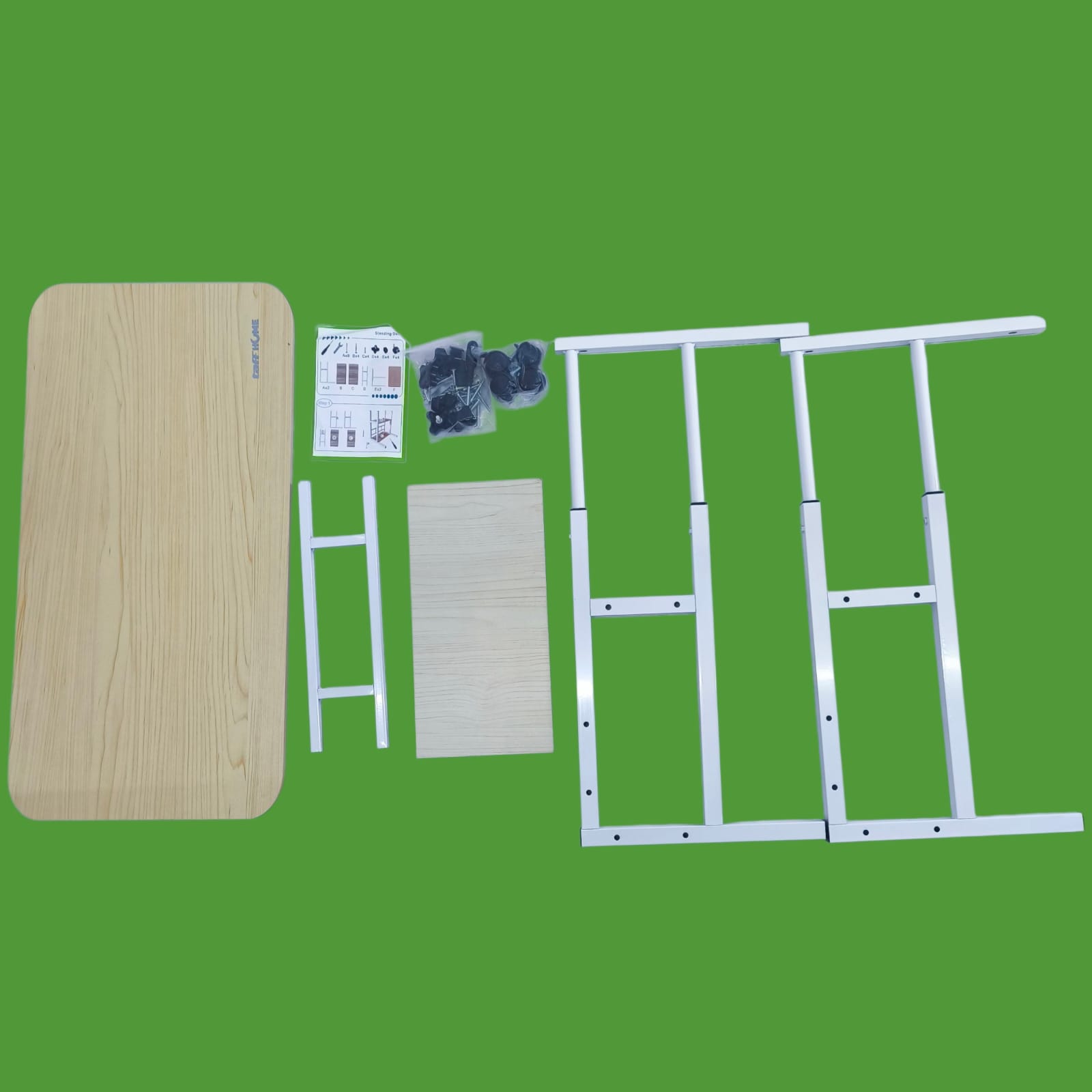 Gambar produk TaffHOME Meja Laptop Lifting Table Adjustable Single Layer 80x40cm - L100