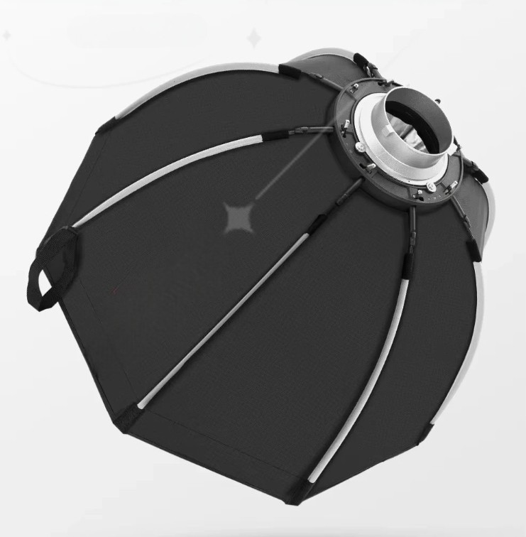 TRIOPO Softbox Octagonal Reflector Lighting Photography Bowens Mount 65cm - TR25 Gambar produk TRIOPO Softbox Octagonal Reflector Lighting Photography Bowens Mount 65cm - TR25