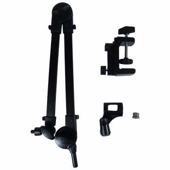 ETS Stand Holder Mikrofon Boom Arm Desk Adjustable Microphone Lazypod - E985 Gambar produk ETS Stand Holder Mikrofon Boom Arm Desk Adjustable Microphone Lazypod - E985