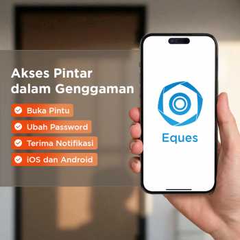 Gambar produk Joneytech Smart Door Lock Fingerprint Face Recognition App Intercom - B01RL-DJ