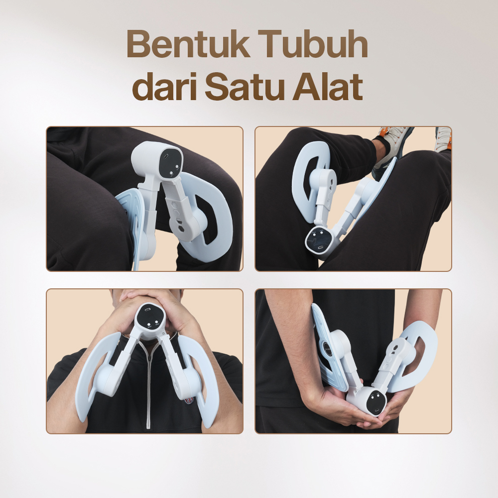 Gambar produk SIBD Hip Trainer Alat Fitness Senam Kegel Timer Calorie 4 Resistance - LS4