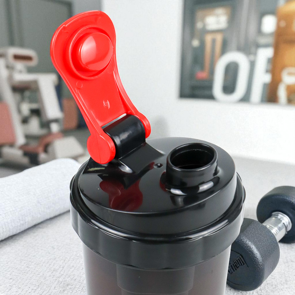 Gambar produk SPIDER Botol Minum Protein Shaker GYM Fitness Bottle BPA Free 500ml - SPB01