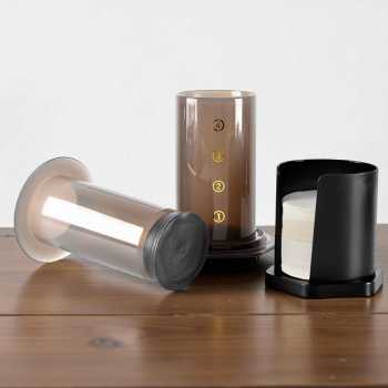 Gambar produk One Two Cups Set Pembuat Kopi Portable Coffee Espresso Maker - T35066