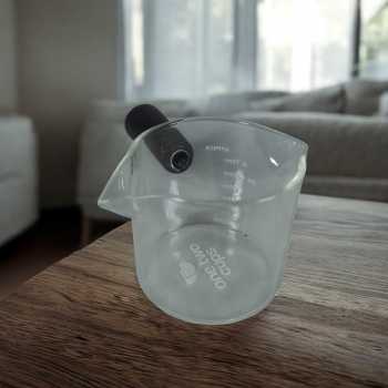 One Two Cups Gelas Milk Jug Pitcher Espresso Double Mouth 75ml - S08 Gambar produk One Two Cups Gelas Milk Jug Pitcher Espresso Double Mouth 75ml - S08