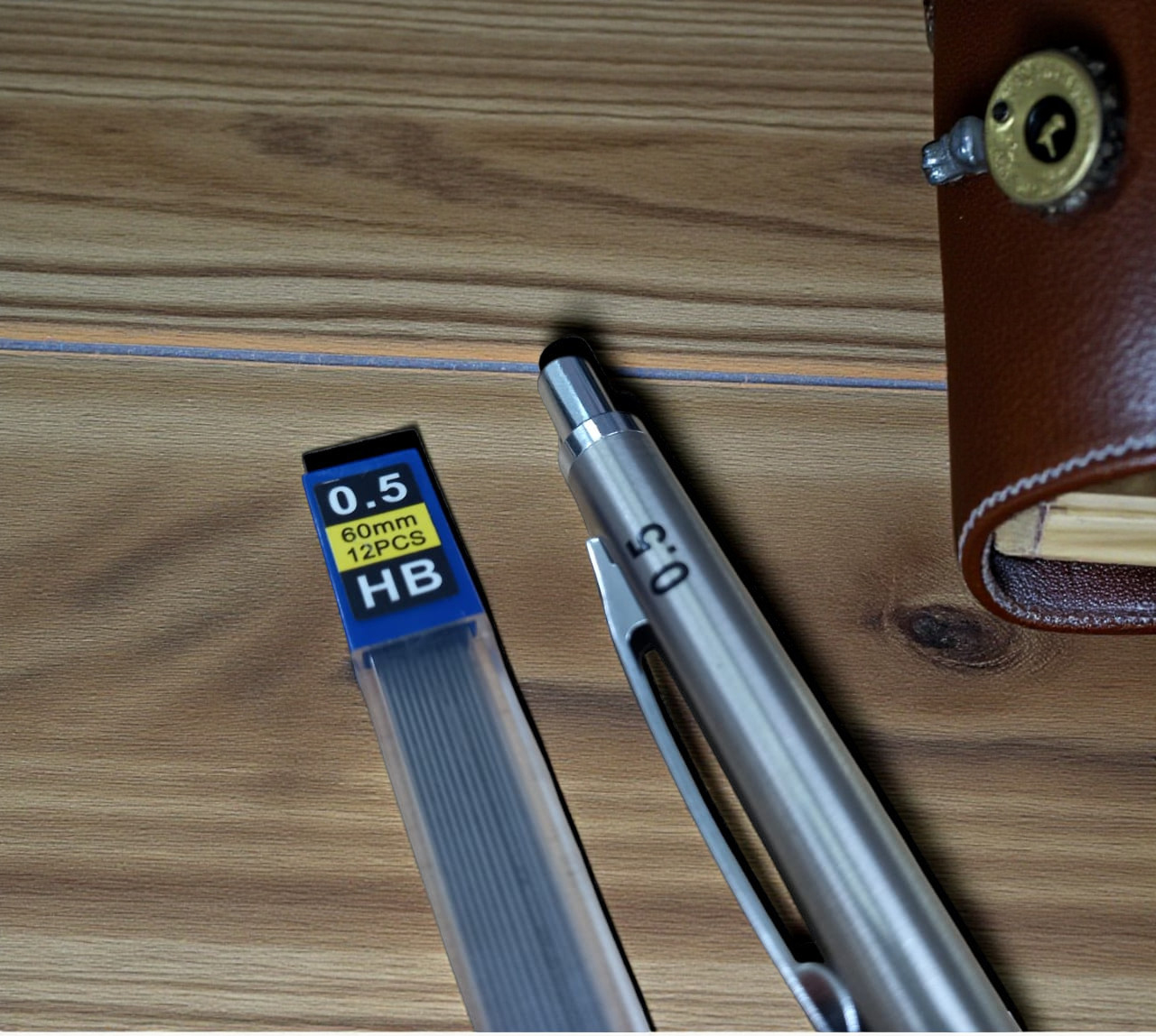 Gambar produk MROOFUL Pensil Mekanik Mechanical Pencil with Refill 0.5mm - MF078