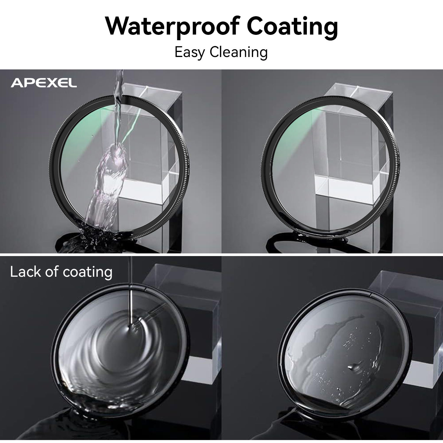 Gambar produk APEXEL Lensa Filter Kamera Smartphone Multi Coating UV/CPL/ND 67mm - APL-67FL3N