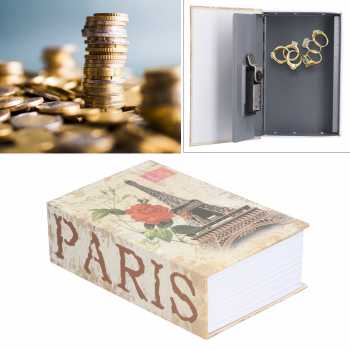HOMESAFE Kotak Buku Novel Security Box Password Lock Size S - DHZ003