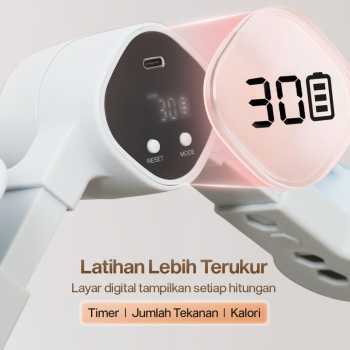 Gambar produk SIBD Hip Trainer Alat Fitness Senam Kegel Timer Calorie 4 Resistance - LS4