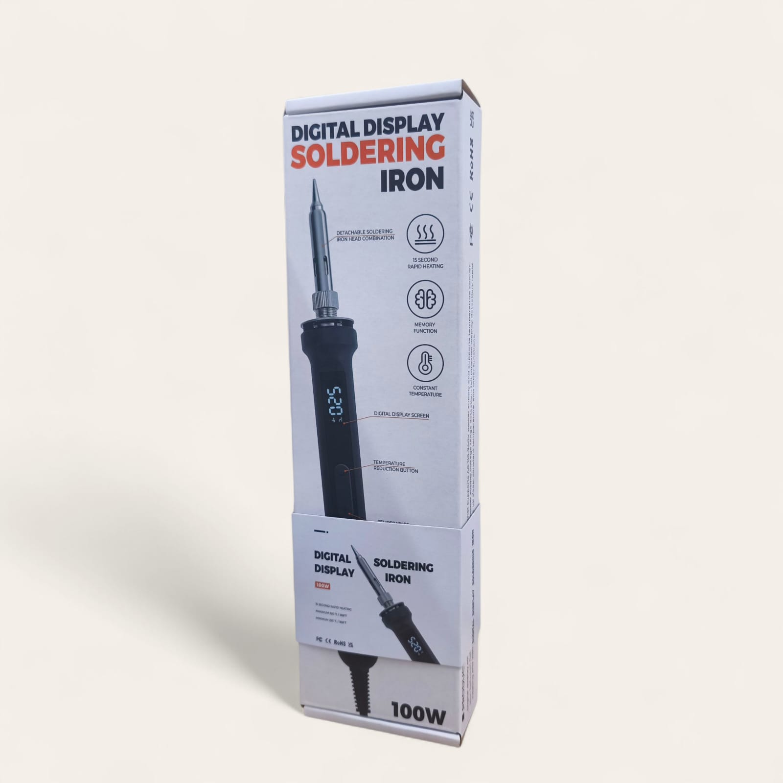 Gambar produk ZIYAHI Solder Elektrik Adjustable Temperature Soldering 100W - C919