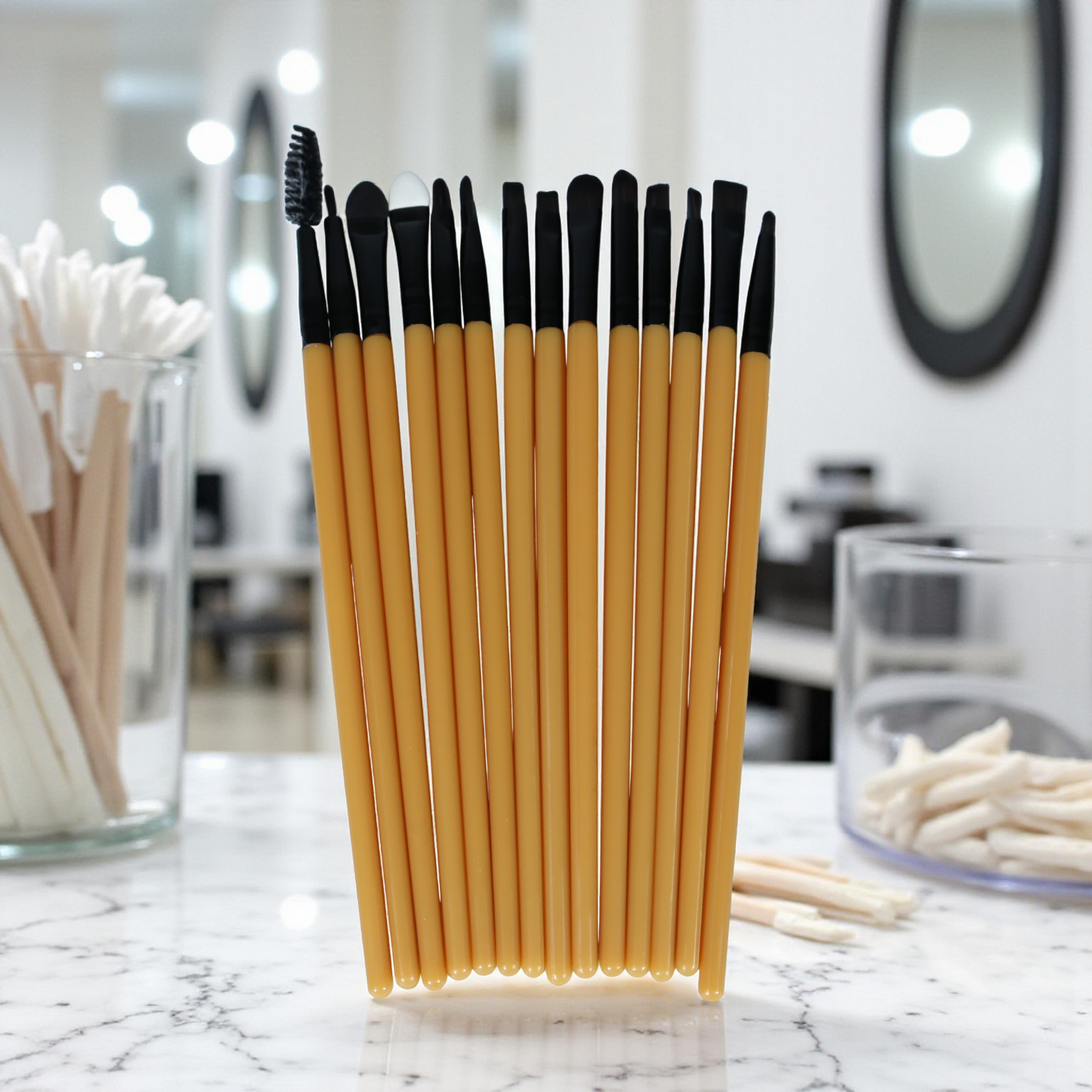 Biutte.co Kuas Make Up Profesional 24 PCS - XZ15 Gambar produk Biutte.co Kuas Make Up Profesional 24 PCS - XZ15