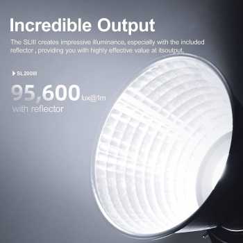 Gambar produk Godox Lampu Studio LED Fill Light 2.4G Wireless Bowens 5600K 200W - SL200III