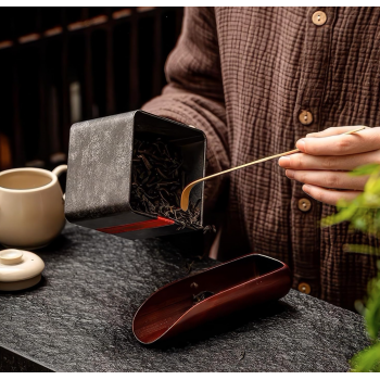 Gambar produk One Two Cups Chasaku Sendok Matcha Bambu Bamboo Spoon 18.4cm - OTC-18