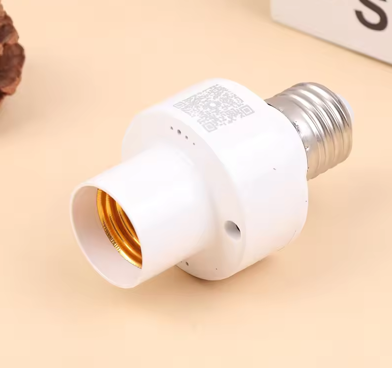 Gambar produk ASLEA Fitting Lampu Soket Pintar Adapter Smart Lamp Bluetooth App E27 - 264N