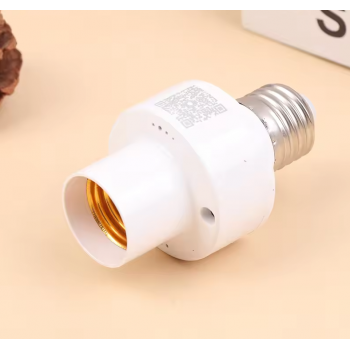 Gambar produk ASLEA Fitting Lampu Soket Pintar Adapter Smart Lamp Bluetooth App E27 - 264N